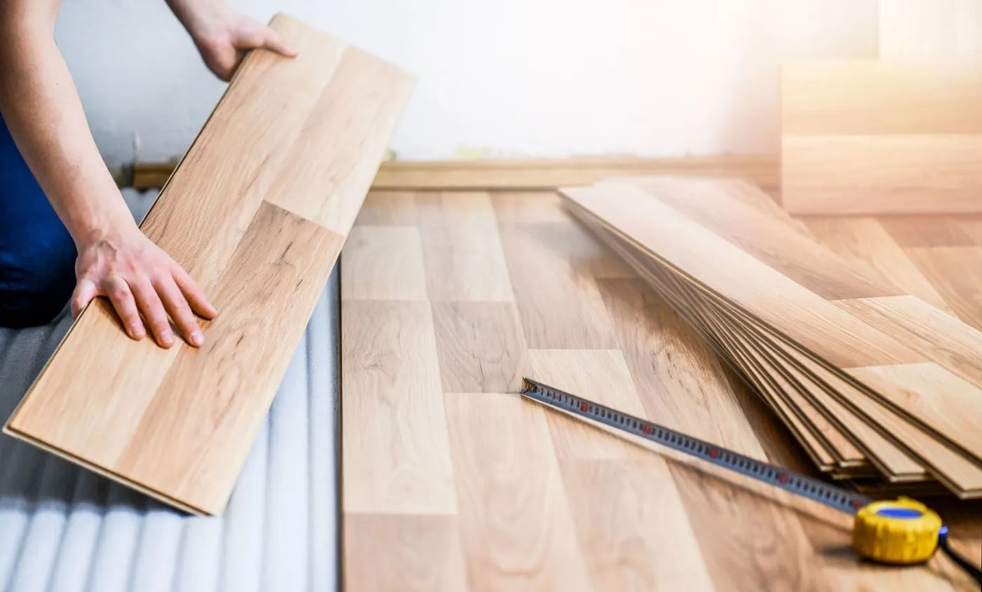 Living Room Flooring Replacement And Installation Service